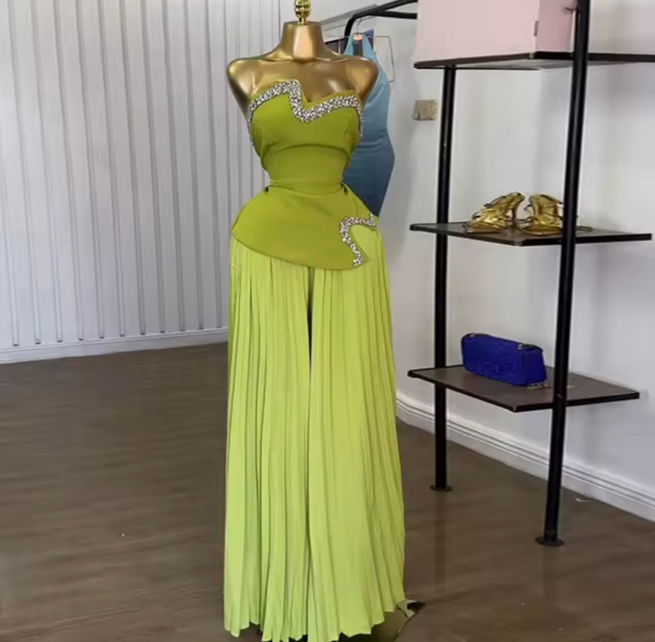 Light Green 2 Pcs Set