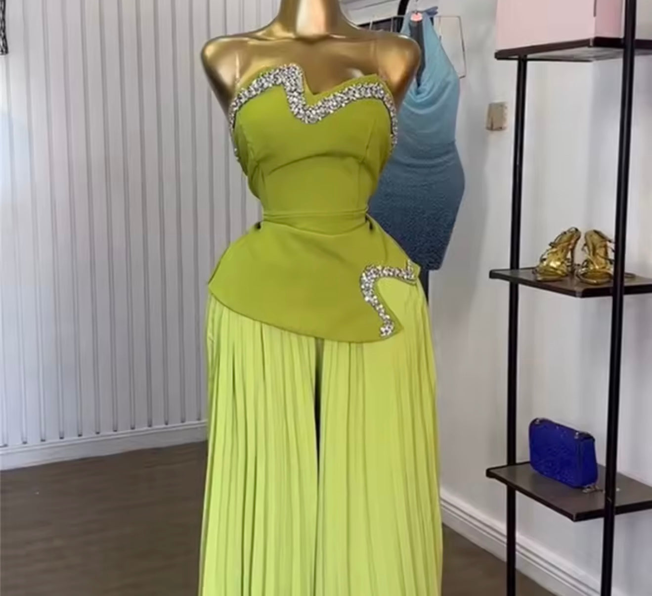 Light Green 2 Pcs Set