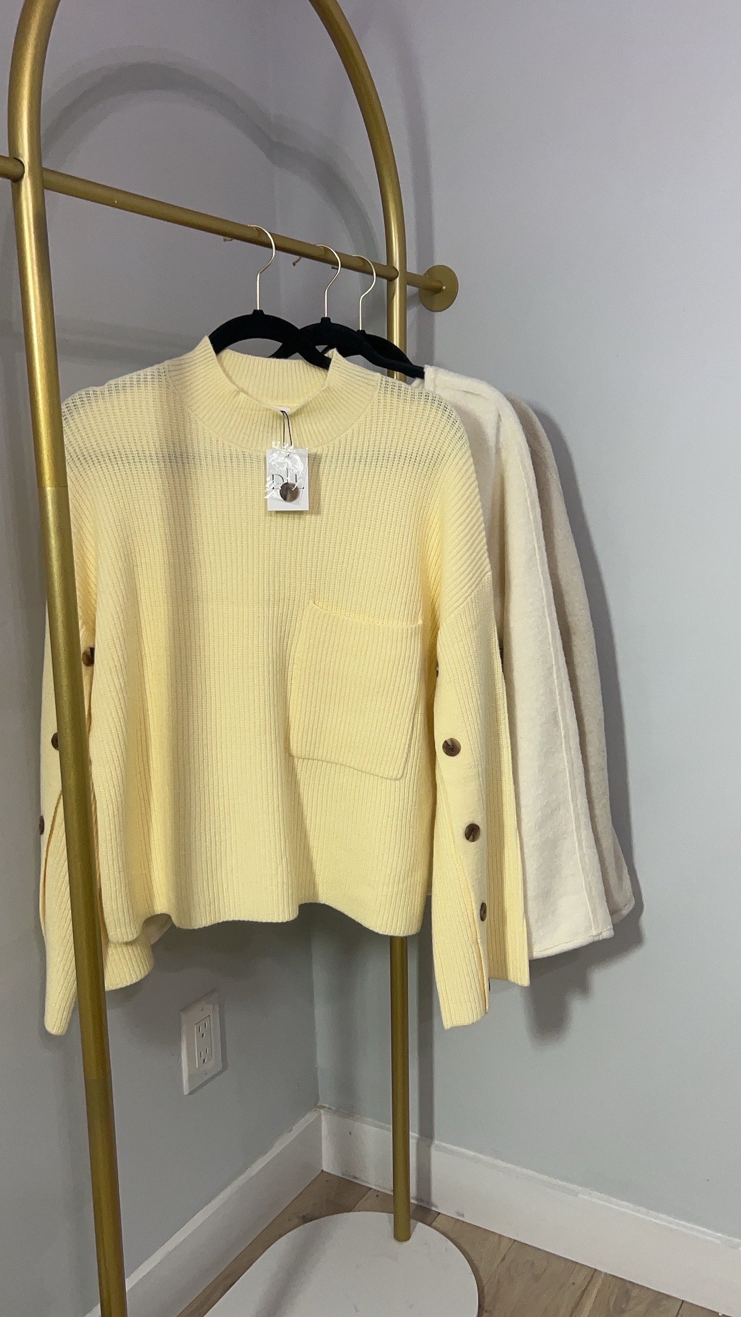 Light Yellow Sweater