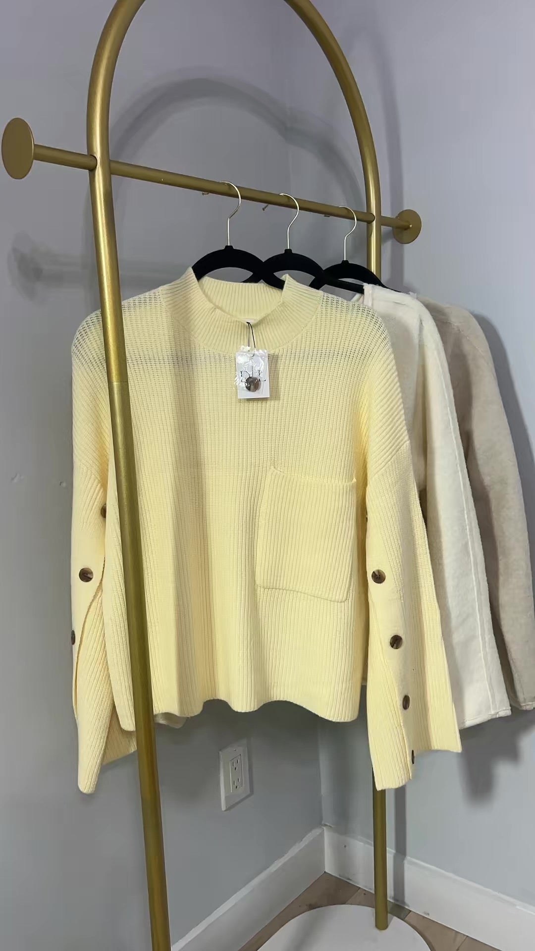 Light Yellow Sweater
