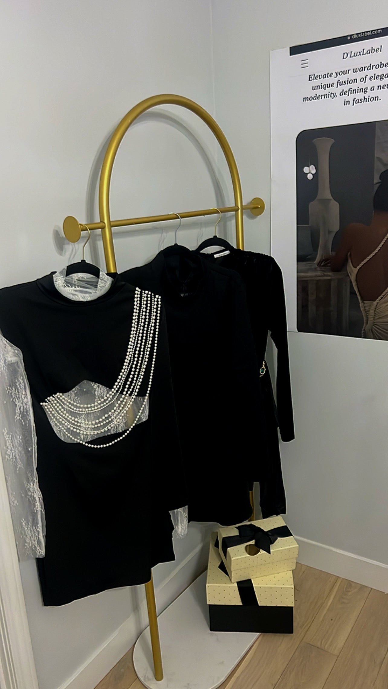 Dolly 2 Pcs Pearl Dress