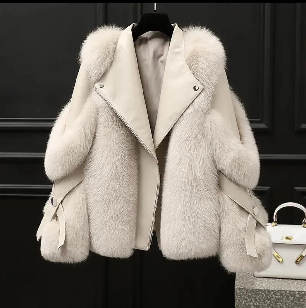 Cream Luxe Faux Fur