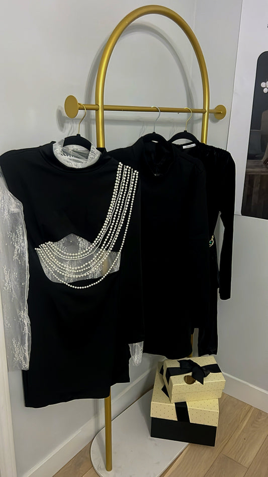 Dolly 2 Pcs Pearl Dress
