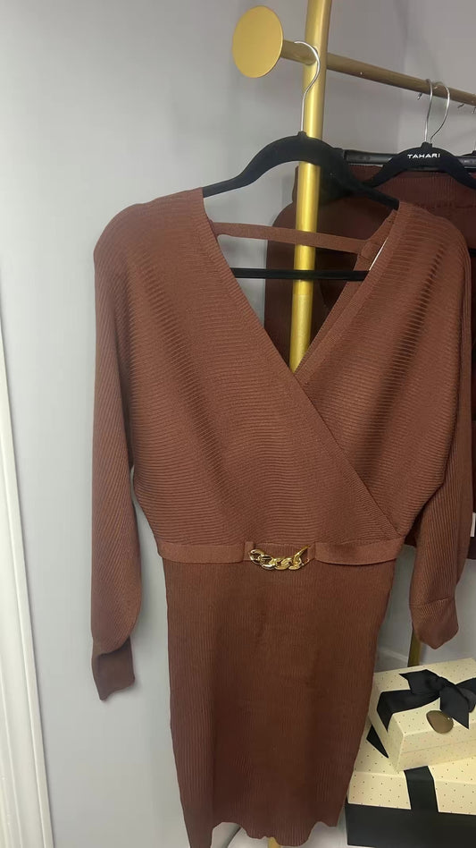 Brown Dress