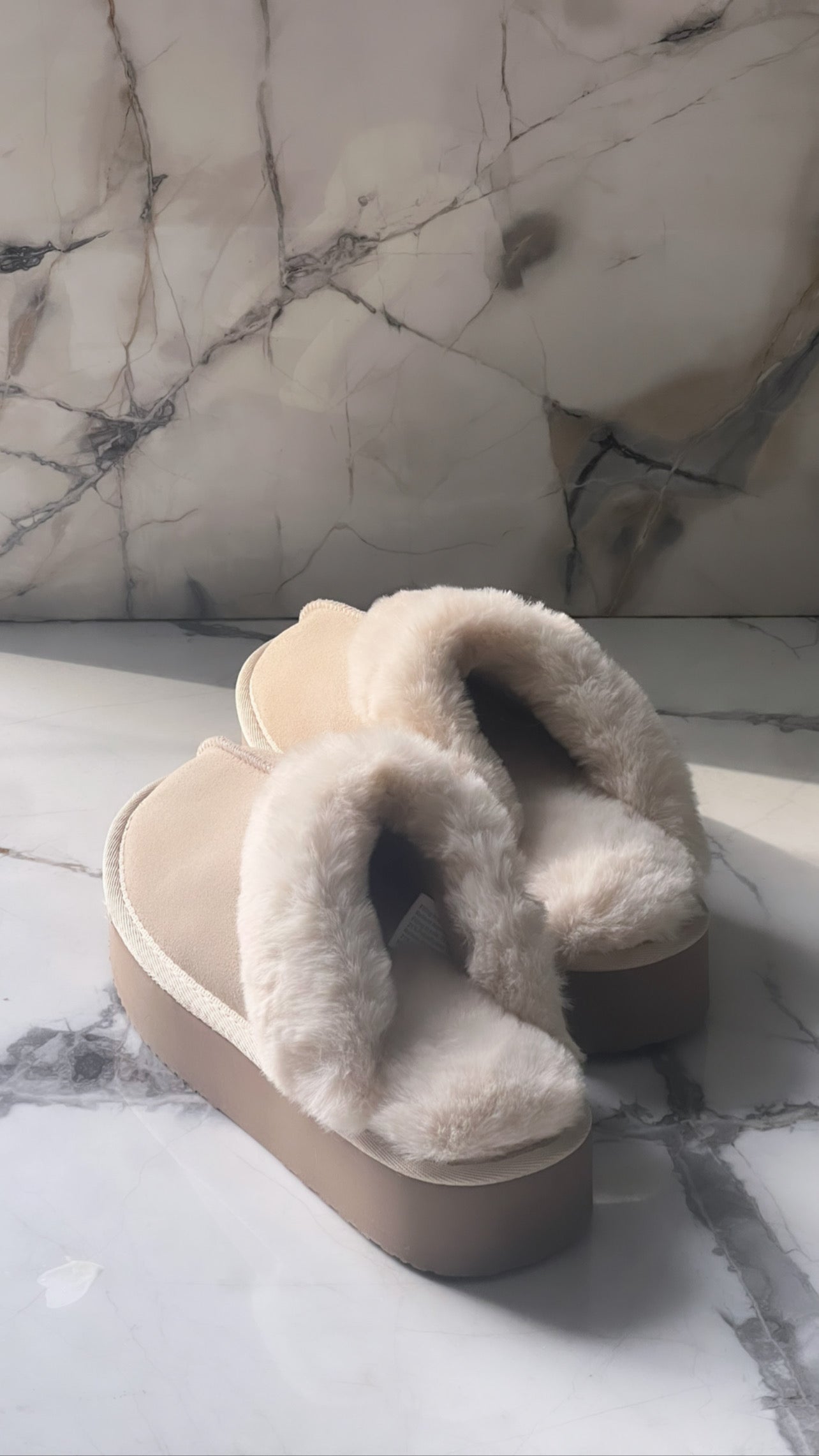 Furry Slippers for Women