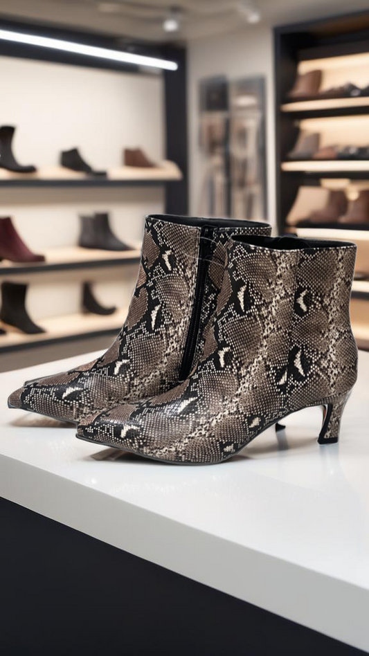 Luxury Snake Boots