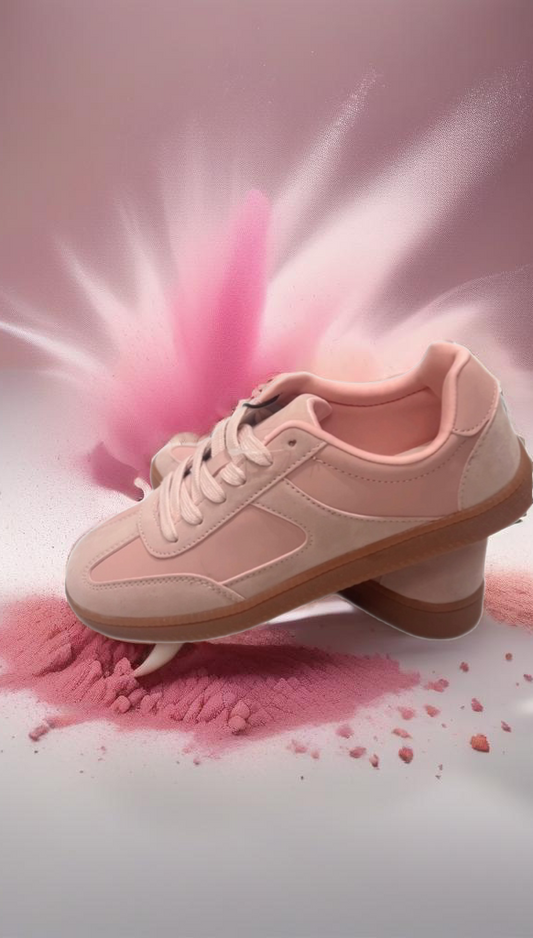 Puder Pink Sport Sneakers