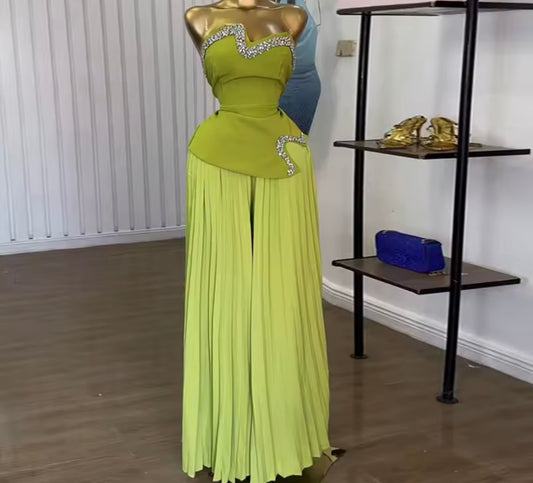 Light Green 2 Pcs Set