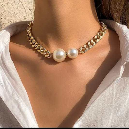 Pearl-Chain Necklace